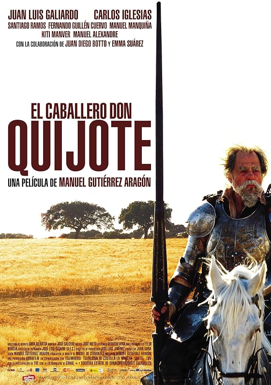 Cartel de El caballero Don Quijote