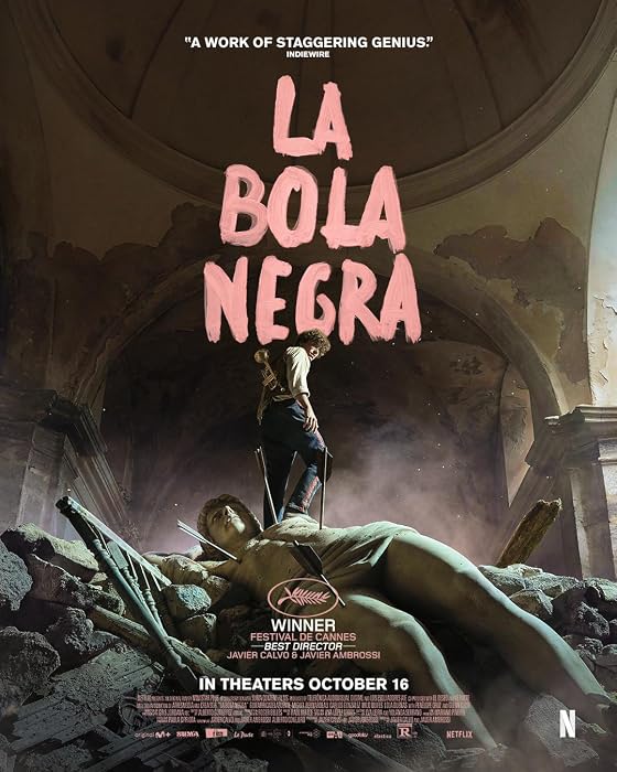 Cartel de La bola negra